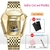 Luxo HOURSLY Brand Trend Cool Relógio de Pulso Masculino Tecnologia de Aço Ino - comprar online