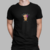 Camiseta Masculina Estampada Manga Curta 100% Algodão - Angel Tamanho:G;Cor:Pre