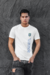 Camiseta Masculina Estampada Manga Curta 100% Algodão - Brasão Seleção
