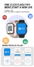 2022 Smart Watch Feminino Série 8 2.0" Tela Bluetooth Chamada Frequência - loja online