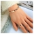 GD Luxury Brand 18K Crystal Bangle for Women Designer Joias Banhado a Ouro Pulse - Galeriarei