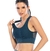 Sutiã esportivo ativo respirável feminino Sutiã esportivo de malha sexy push
