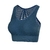 Sutiã esportivo ativo respirável feminino Sutiã esportivo de malha sexy push - comprar online