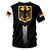 Bandeira da alemanha camisetas masculinas + crianças roupas de futebol de alta - comprar online