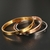 GD Luxury Brand 18K Crystal Bangle for Women Designer Joias Banhado a Ouro Pulse - loja online