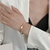 GD Luxury Brand 18K Crystal Bangle for Women Designer Joias Banhado a Ouro Pulse - Galeriarei