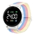 2022 novo relógio LED pulseira preta para relógio digital pulseira de tecido r na internet