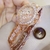 Moda Relógio Feminino com Diamante Feminino Marca de Luxo Feminino Pulseira Fem