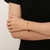 Pulseiras de moda punk douradas para mulheres, homens, pulseiras de metal de aç - Galeriarei