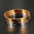 GD Luxury Brand 18K Crystal Bangle for Women Designer Joias Banhado a Ouro Pulse