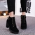 Botas de salto alto para mulher outono inverno 2021 moda mulher sapatos de salto - Galeriarei