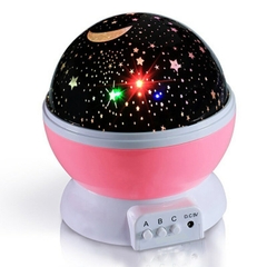 Projetor de estrelas giratório para decorar o quarto das crianças - comprar online