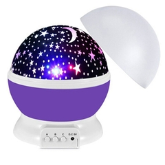 Projetor de estrelas giratório para decorar o quarto das crianças