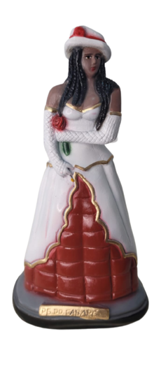 Imagem Pomba Gira Do Cabaré Em Gesso 20cm - comprar online
