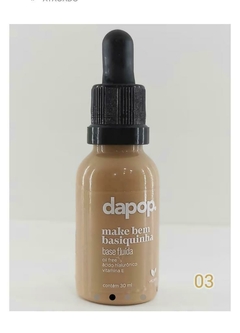 Base Fluída da Dapop com vitamina E e Ácido hialurônico
