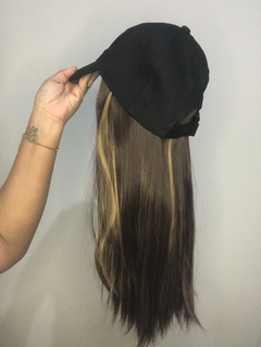 BONÉ APLIQUE FIBRA - Josely Sant'Ana Hair | Perucas Laces e Wigs com os melhores preços e qualidades.