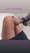 Meia Calça Arrastão Strass