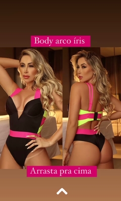 Body Arco -Iris - SegredosLingeriesp