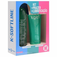 Kit K-Softline Lubrificante + Pênis De Borracha Kgel na internet