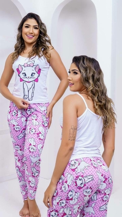 Pijama Regata Personagem Adulto - comprar online