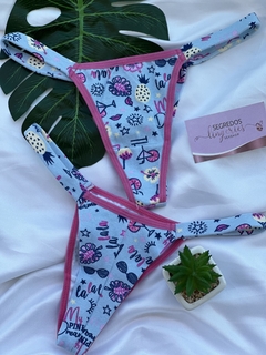 Calcinha Patrícia ESTAMPADA - SegredosLingeriesp