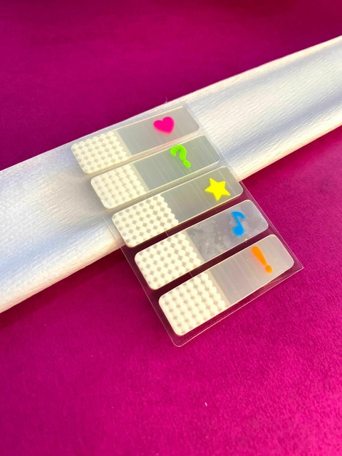 Marcador de página autoadesivo