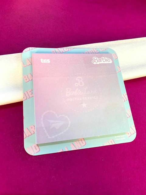 Bloco autoadesivo Barbie - TRIS