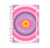 Caderno Pautado Bondade Fluente Estilo Retro