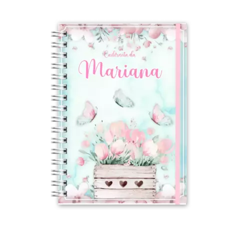 Kit Caderneta Vacinação + Porta Documentos + Cartão Sus Floral