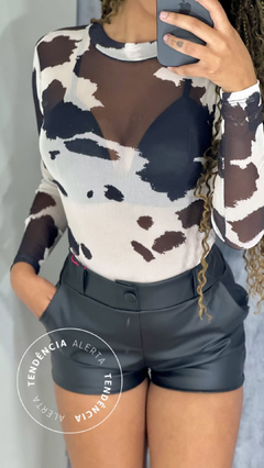 Body tule Estampado