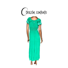 VESTIDO VERDE - comprar en línea