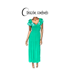 VESTIDO VERDE