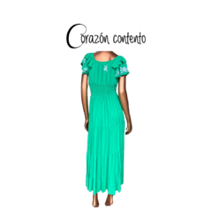 VESTIDO VERDE - comprar en línea