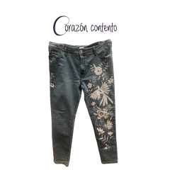 JEANS MEZCLILLA MEDIA TALLA 15 - comprar en línea