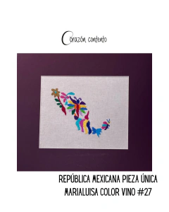 CUADRO DECORATIVO MAPA DE MÉXICO - comprar en línea