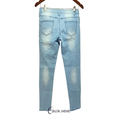 JEANS MEZCLILLA CLARA TALLA 11 - comprar en línea