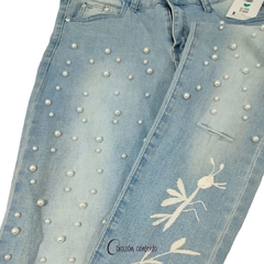 JEANS MEZCLILLA CLARA TALLA 11 en internet