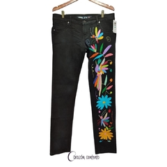 JEANS DE MEZCLILLA NEGRO TALLA 13