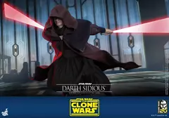 Hot Toys Television Masterpiece Series: Star Wars The Clone Wars 20 Aniversario - Darth Sidious Escala 1/6 - tienda en línea