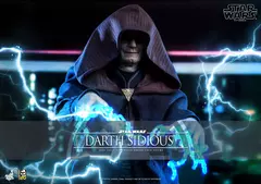 Imagen de Hot Toys Television Masterpiece Series: Star Wars The Clone Wars 20 Aniversario - Darth Sidious Escala 1/6