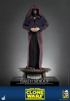 Hot Toys Television Masterpiece Series: Star Wars The Clone Wars 20 Aniversario - Darth Sidious Escala 1/6 - Jeb-Toys