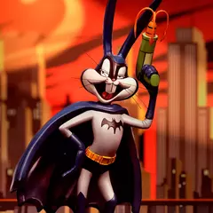 IRON Studios: Space Jam A New Legacy - Bugs Bunny Batman Escala de Arte 1/10