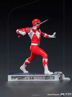 IRON Studios: Power Rangers - Red Ranger Escala de Arte 1/10 - tienda en línea