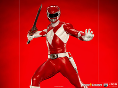 IRON Studios: Power Rangers - Red Ranger Escala de Arte 1/10