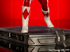 IRON Studios: Power Rangers - Red Ranger Escala de Arte 1/10 - tienda en línea