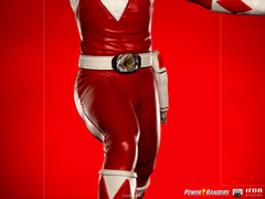 IRON Studios: Power Rangers - Red Ranger Escala de Arte 1/10 en internet