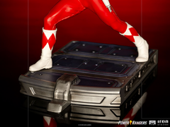 IRON Studios: Power Rangers - Red Ranger Escala de Arte 1/10 - Jeb-Toys