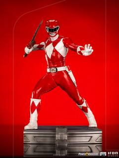 Imagen de IRON Studios: Power Rangers - Red Ranger Escala de Arte 1/10