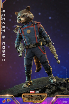 Hot Toys Movie Masterpiece Series: Marvel Guardianes De La Galaxia 3 - Rocket y Cosmo Escala 1/6 - Jeb-Toys