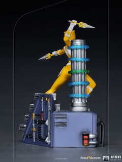 IRON Studios: Power Rangers - Yellow Ranger Escala de Arte 1/10 - tienda en línea